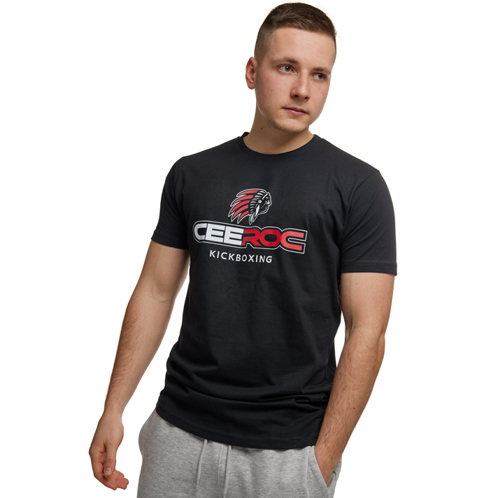 CEEROC Kickboxing T-Shirt Black/Red