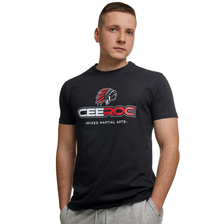 CEEROC MMA T-Shirt  Black/Red